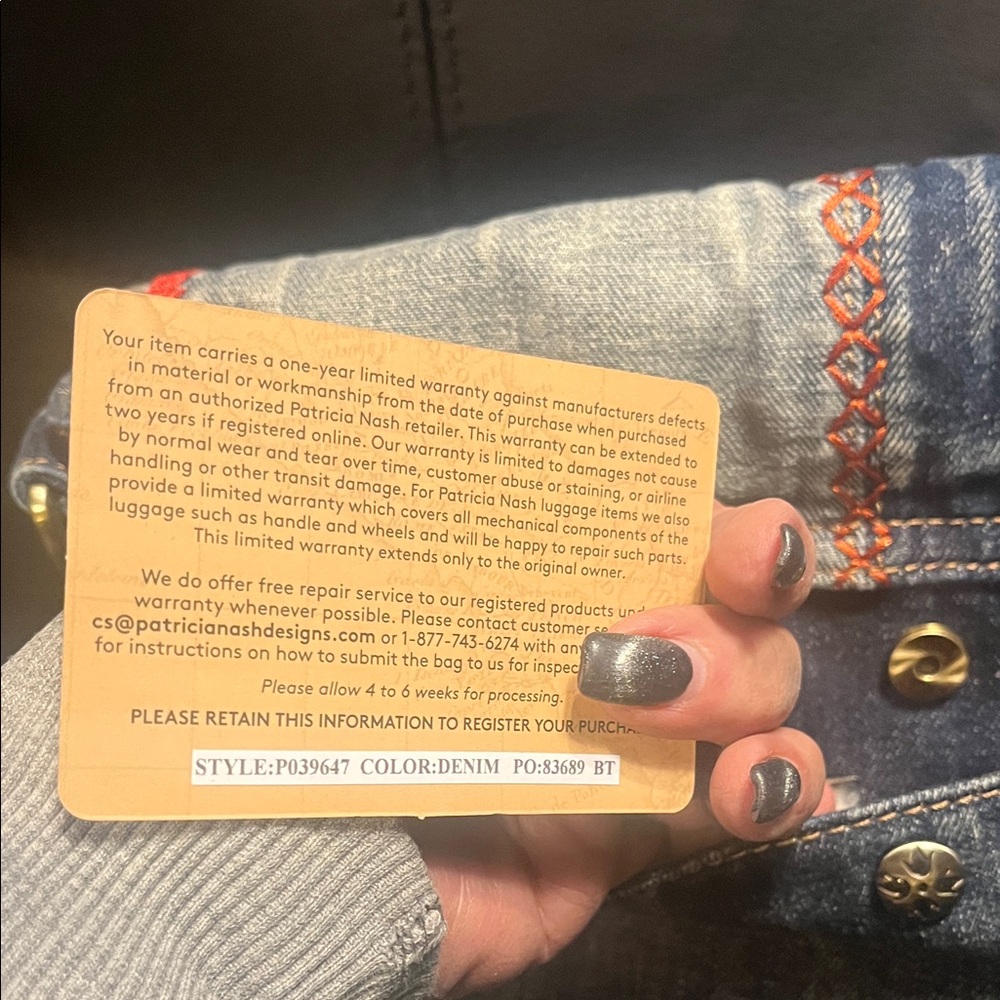 Patricia Nash Multicolor Patchwork Crossbody Bag … - image 7